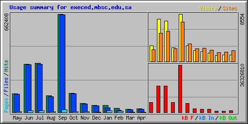 Usage summary for execed.mbsc.edu.sa